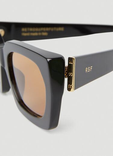RETROSUPERFUTURE Teddy Refined Sunglasses Black rts0350017
