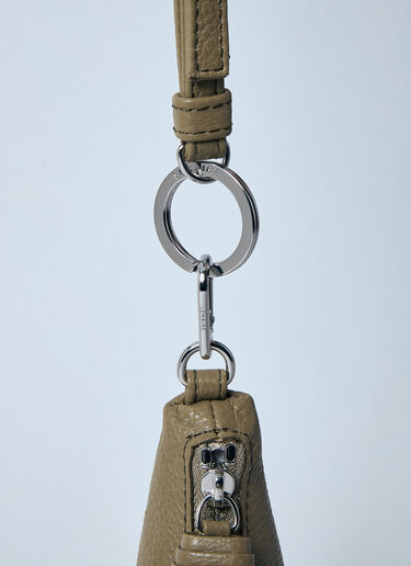 Lemaire Croissant Coin Pouch Crossbody Bag Khaki lem0360005