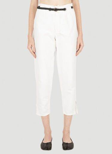 Bonum Belted Pants White bon0350004