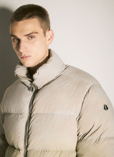 사이클로픽 쇼트 다운 재킷 Moncler x Rick Owens 사이클로픽 쇼트 다운 재킷 베이지 mcs0355007