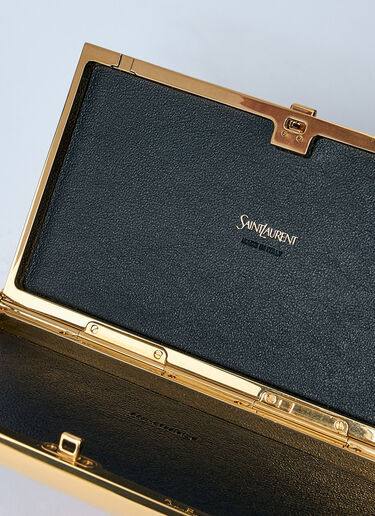 Saint Laurent MinaudiÃ¨re 金属单肩包  黑色 sla0259120
