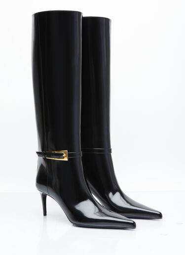 Saint Laurent Lee Boots Black sla0254047