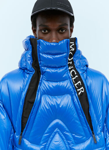 Moncler x adidas Originals Chambery Long Down Jacket Blue mad0154003