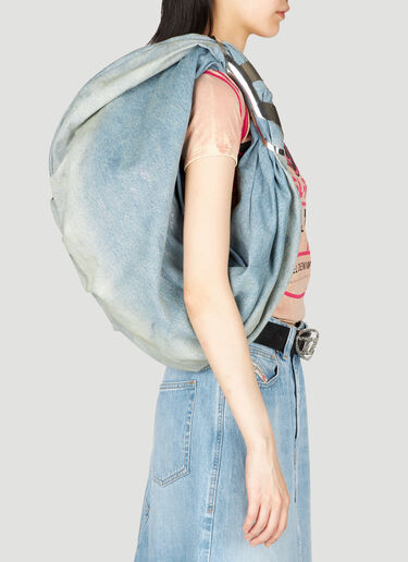 Diesel Grab-D Hobo M 单肩包 蓝色 dsl0255058