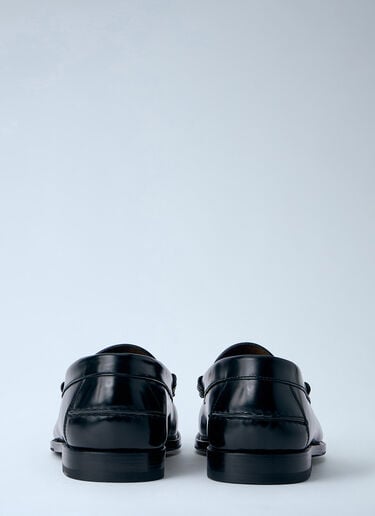 Prada Leather Loafers Black pra0164014