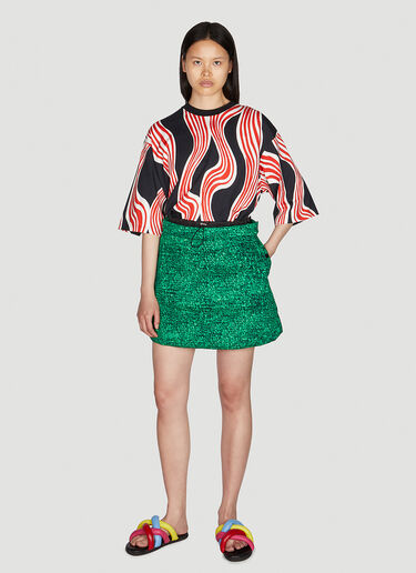 Moncler x JW Anderson Drawstring Skirt Green mjw0249009