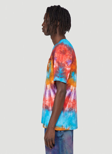 Stain Shade X Carhartt Tie-Dyed T-Shirt Blue stn0342018