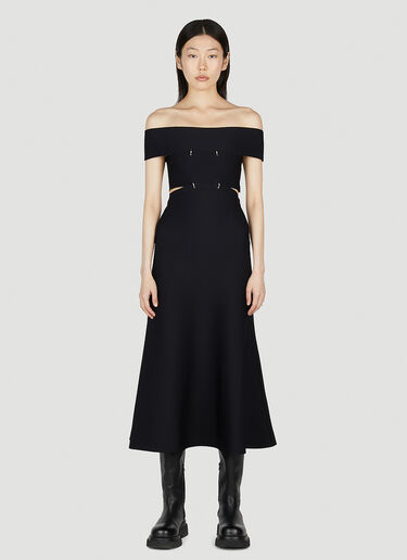 Cut Out Dress Alexander McQueen Cut Out Dress Black amq0252023