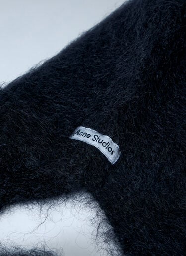 Acne Studios Mohair Beanie Black acn0163004