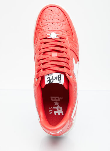 A BATHING APE® BAPE STA #3 Sneakers Red aba0154031