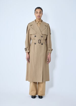 Prada Tailored Trench Coat Brown pra0260066