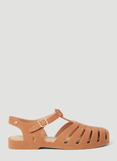 Melissa Possession Velvet Sandals Camel mls0254004