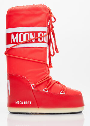 Moon Boot 아이콘 스노우 부츠 레드 mnb0350009