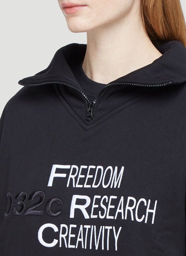 032C Text Print Sweatshirt  cee0310002