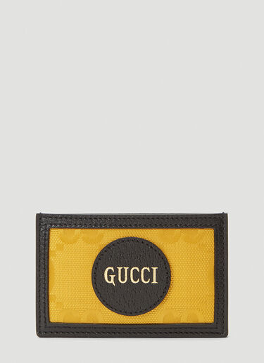Gucci Eco-Nylon Card Holder Yellow guc0141009