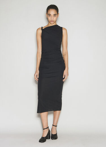 Helmut Lang Twist Dress Black hlm0254004