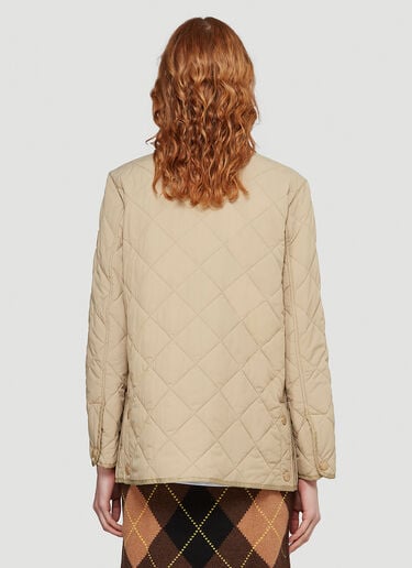 Burberry Cotswold Quilted Jacket Beige bur0243004