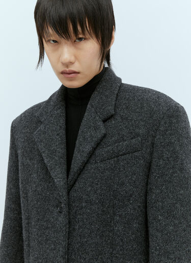 KHAITE Bontin Tailored Coat Grey kha0254001