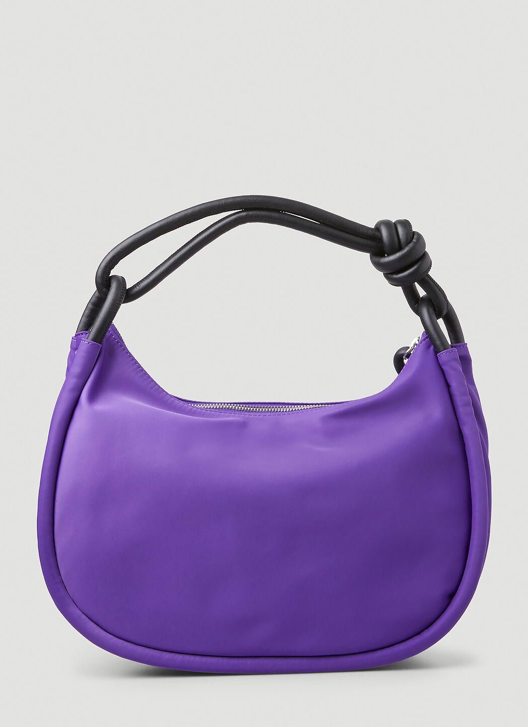 Purple leather shoulder 2025 bag