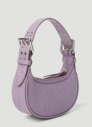 BY FAR Mini Soho Shoulder Bag Purple byf0251014