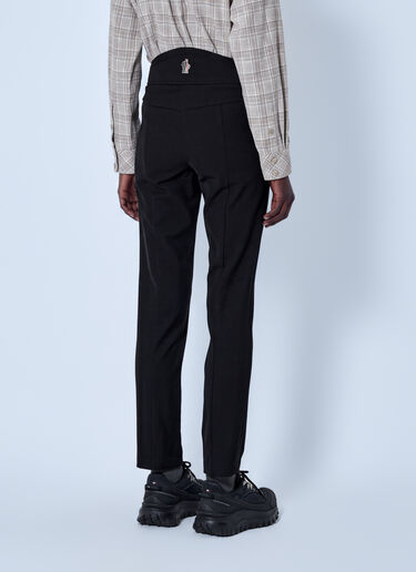 LN-CC® - Moncler Grenoble: Tailored Performance Pants - Black Moncler Grenoble Tailored Performance Pants Black mog0265008