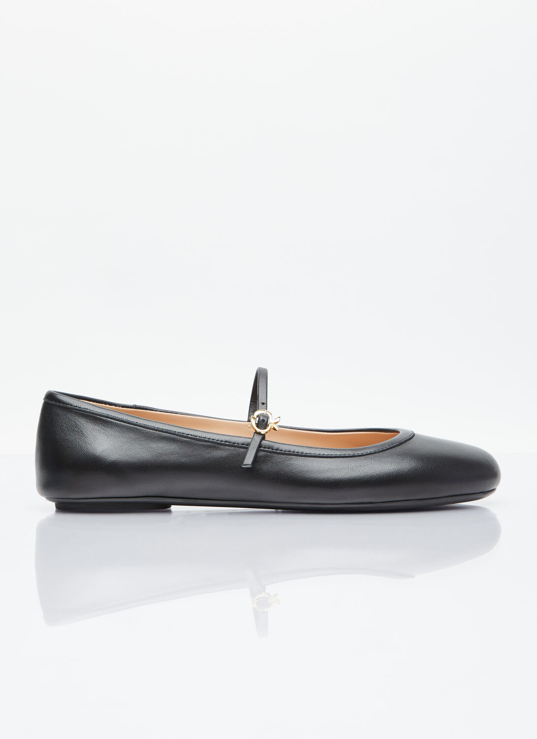 GIANVITO ROSSI CARLA BALLERINA FLATS