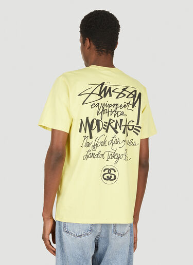 Stüssy Modern Age T-Shirt Yellow sts0348031