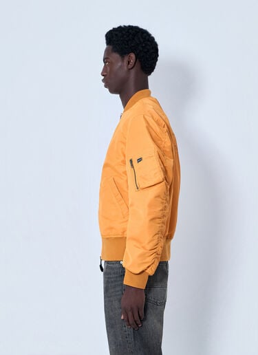 Martine Rose Bomber Jacket with Ribbed Trims Orange mtr0164006