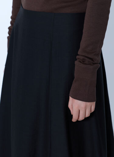 Studio Nicholson Baske Draped Skirt Black stn0265006