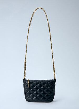 Saint Laurent Quilted Leather Chain Bag Black sla0263063