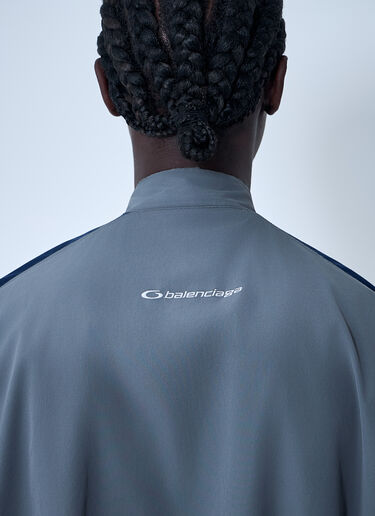 Washed Cotton Track Shirt Balenciaga Washed Cotton Track Shirt Beige bal0161002