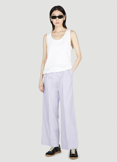 A.P.C. Tressie Wide Leg Pants Lilac apc0253011