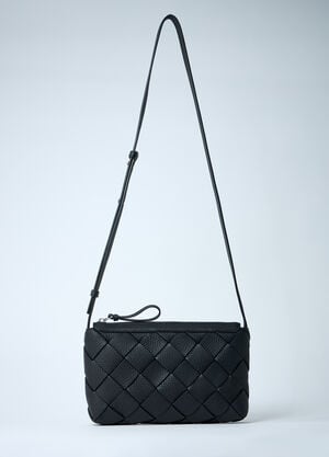 Bottega Veneta Diago Zipped Messenger Bag Black bov0161020