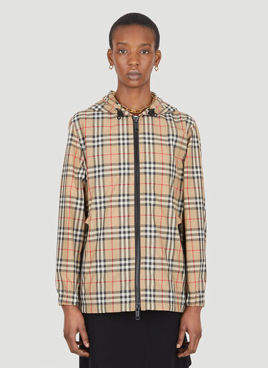 Burberry Everton Vintage Check Jacket Beige bur0247004