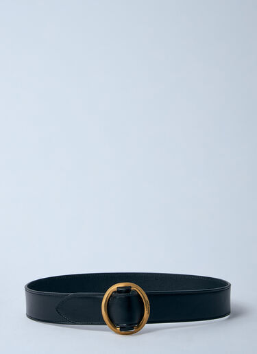 Saint Laurent 皮革腰带 黑色 sla0259099