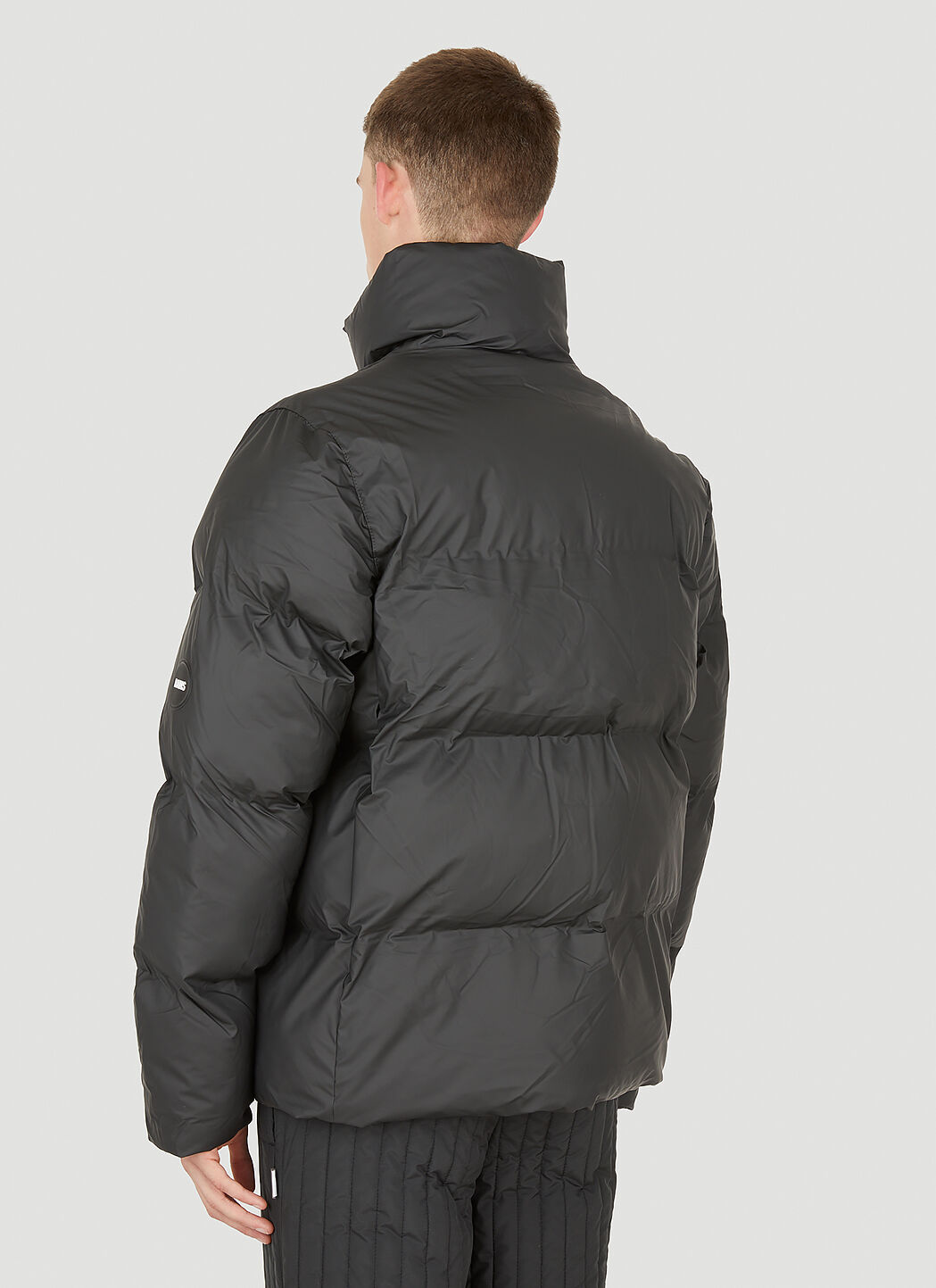 Black boxy deals puffer jacket