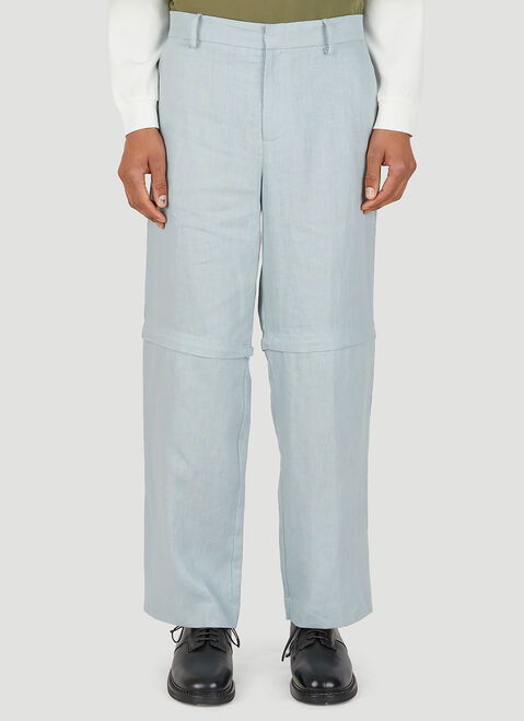 Wynn Hamlyn Zip Off Cargo Trouser Blue wyh0148010
