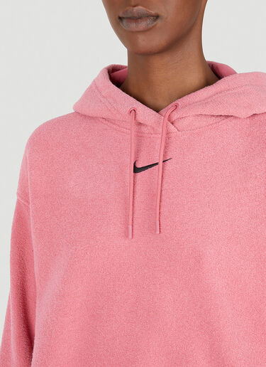 Nike Essentials Plush Hooded Sweatshirt Pink nik0246086