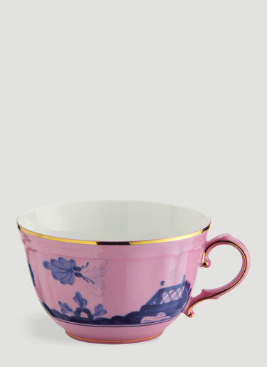 Ginori 1735 Set of Two Oriente Italiano Teacup Pink wps0644493