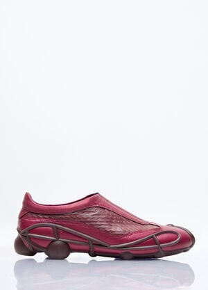 ECCO.Kollektive x Kiko Kostadinov Jemison Slip On Shoes Burgundy atk0358001