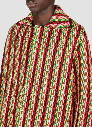 Curb Chevron Knit Jacket Lanvin Curb Chevron Knit Jacket Multicolour lnv0153001