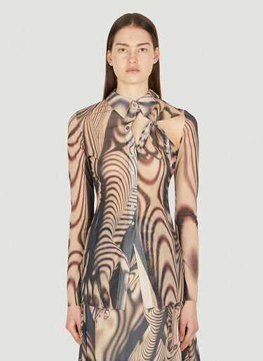 Graphic Print Shirt P.A.M. Graphic Print Shirt Beige pam0249005