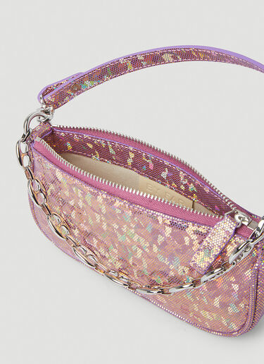 BY FAR Rachel Disco Mini Shoulder Bag Pink byf0248003