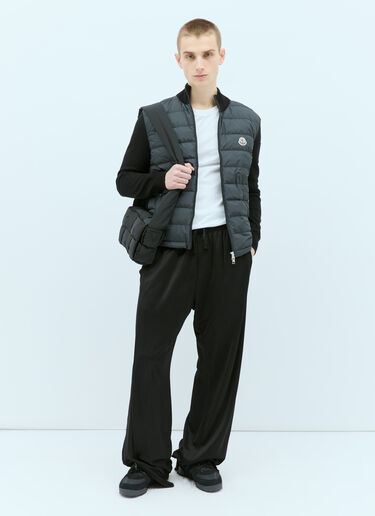 Moncler 衬垫拉链开衫 黑色 mon0155031