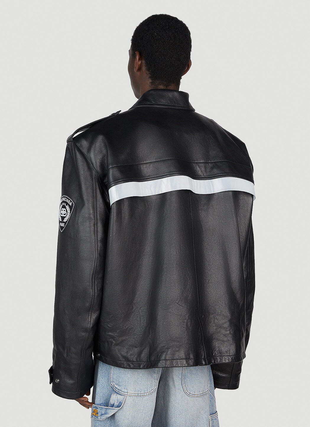 Balenciaga reflective jacket top