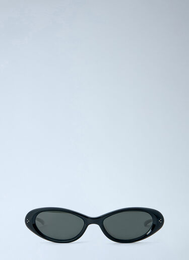 LN-CC® - Gentle Monster: Ora 01 Oval Sunglasses - Black Gentle Monster Ora 01 Oval Sunglasses Black gtm0366012
