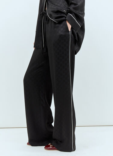 Gucci GG 자카드 팬츠 블랙 guc0257019