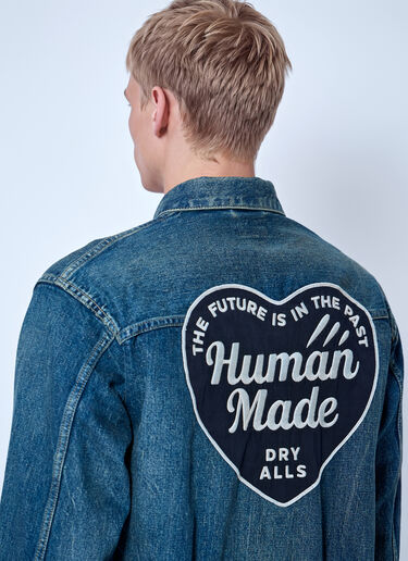 LN-CC® - Human Made: Denim Work Jacket - Navy Human Made Denim Work Jacket Navy hmd0166001
