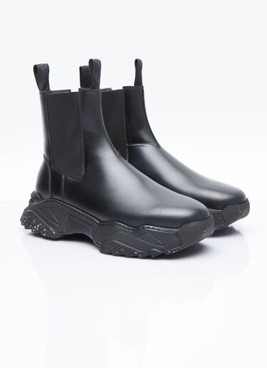 Vivienne Westwood ロンパー　レザーチェルシーブーツ ブラック vvw0154010