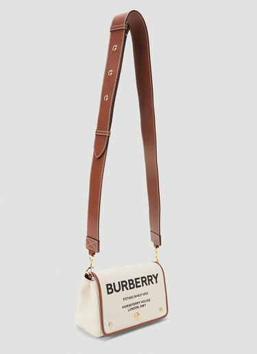 Burberry Hackberry Shoulder Bag White bur0243106